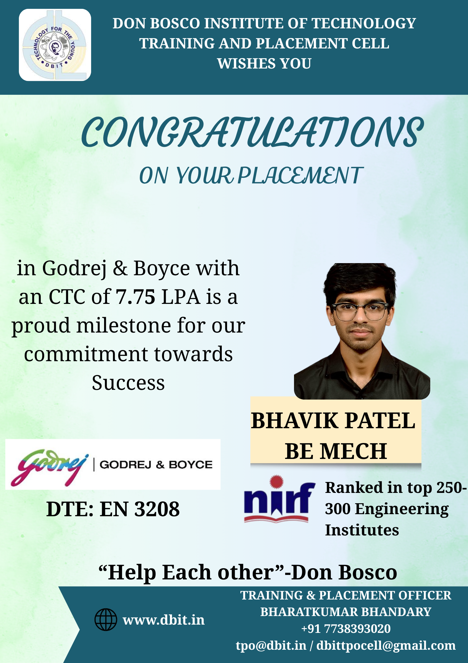 Core Placed 2023 - 2024